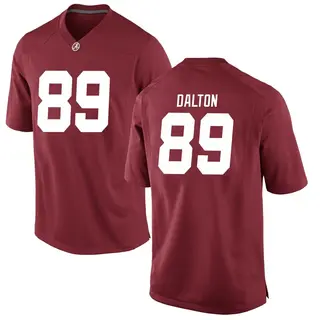 Game Men's Brody Dalton Alabama Crimson Tide Nike Crimson Football College Jersey -
