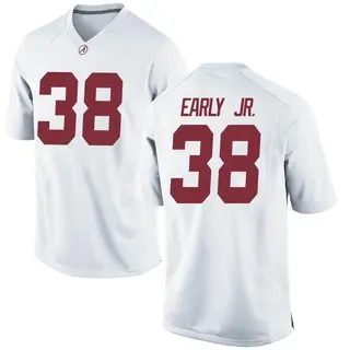 Game Men's Marcus Early Jr. Alabama Crimson Tide Nike Football College Jersey - White