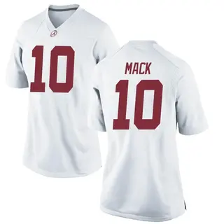 Game Women's Austin Mack Alabama Crimson Tide Nike Football College Jersey - White