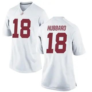 Game Women's Bray Hubbard Alabama Crimson Tide Nike Football College Jersey - White