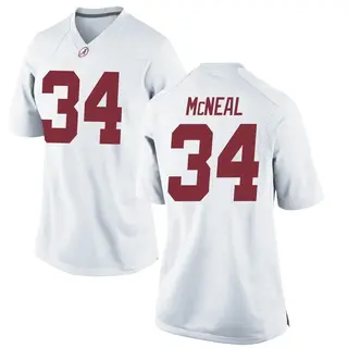 Game Women's Coby McNeal Alabama Crimson Tide Nike Football College Jersey - White