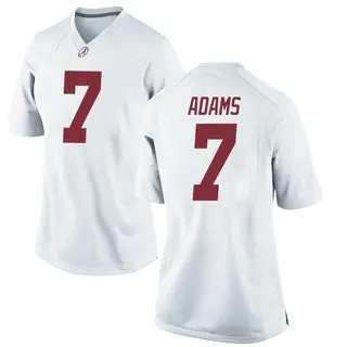 Game Women's Cole Adams Alabama Crimson Tide Nike Football College Jersey - White