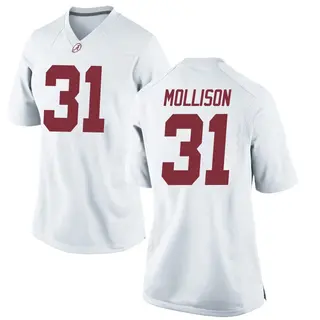 Game Women's Cooper Mollison Alabama Crimson Tide Nike Football College Jersey - White