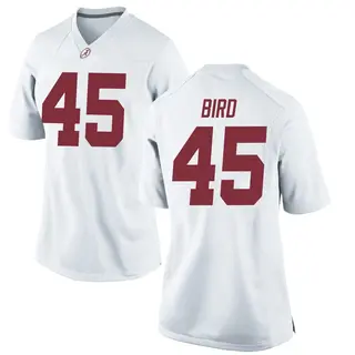 Game Women's David Bird Alabama Crimson Tide Nike Football College Jersey - White