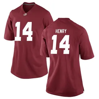Game Women's Fatutoa Henry Alabama Crimson Tide Nike Crimson Football College Jersey -