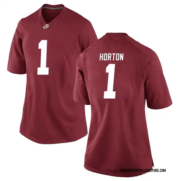 Game Women's Isaiah Horton Alabama Crimson Tide Nike Crimson Football College Jersey -