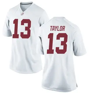 Game Women's Ivan Taylor Alabama Crimson Tide Nike Football College Jersey - White
