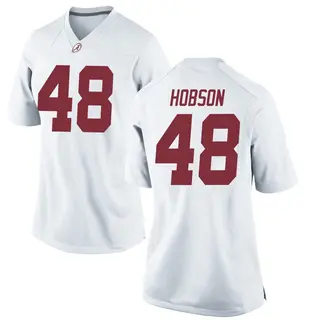Game Women's Jayden Hobson Alabama Crimson Tide Nike Football College Jersey - White