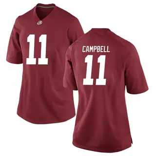 Game Women's Jihaad Campbell Alabama Crimson Tide Nike Crimson Football College Jersey -