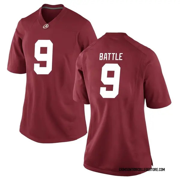 Game Women's Jordan Battle Alabama Crimson Tide Nike Crimson Football College Jersey -