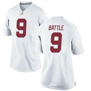 Game Women's Jordan Battle Alabama Crimson Tide Nike Football College Jersey - White