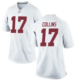 Game Women's Kelby Collins Alabama Crimson Tide Nike Football College Jersey - White