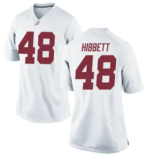 Game Women's Kneeland Hibbett Alabama Crimson Tide Nike Football College Jersey - White