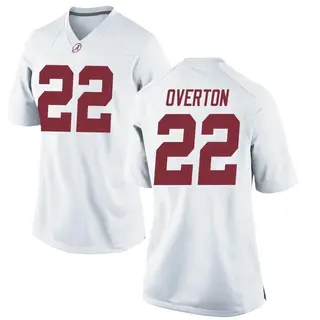 Game Women's LT Overton Alabama Crimson Tide Nike Football College Jersey - White