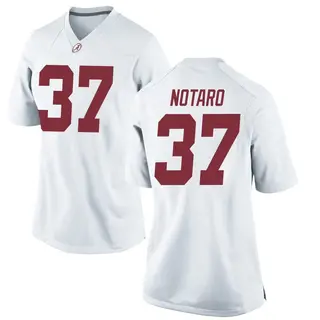 Game Women's Peter Notaro Alabama Crimson Tide Nike Football College Jersey - White