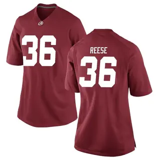Game Women's QB Reese Alabama Crimson Tide Nike Crimson Football College Jersey -