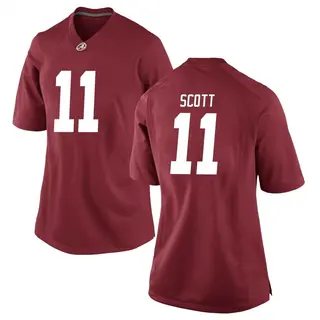 Game Women's Rico Scott Alabama Crimson Tide Nike Crimson Football College Jersey -