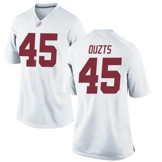 Game Women's Robbie Ouzts Alabama Crimson Tide Nike Football College Jersey - White