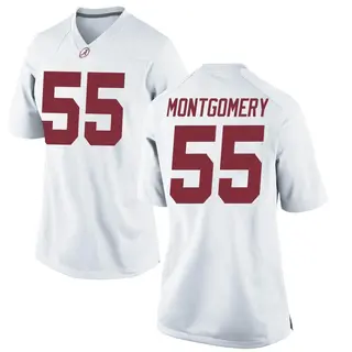 Game Women's Roq Montgomery Alabama Crimson Tide Nike Football College Jersey - White