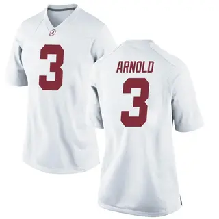 Game Women's Terrion Arnold Alabama Crimson Tide Nike Football College Jersey - White