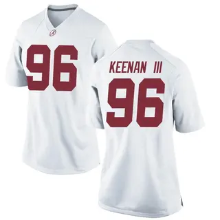 Game Women's Tim Keenan III Alabama Crimson Tide Nike Football College Jersey - White