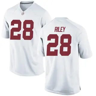 Game Youth Kevin Riley Alabama Crimson Tide Nike Football College Jersey - White