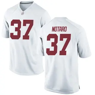 Game Youth Peter Notaro Alabama Crimson Tide Nike Football College Jersey - White