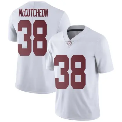 Limited Men's Brody McCutcheon Alabama Crimson Tide Football College Jersey - White