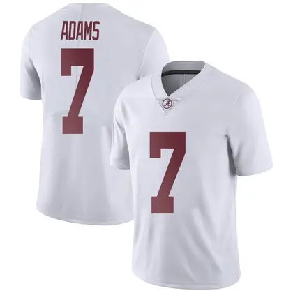 Limited Men's Cole Adams Alabama Crimson Tide Football College Jersey - White