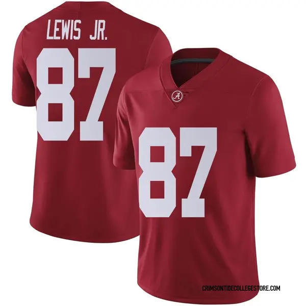 Limited Men's Danny Lewis Jr. Alabama Crimson Tide Nike Crimson Football College Jersey -