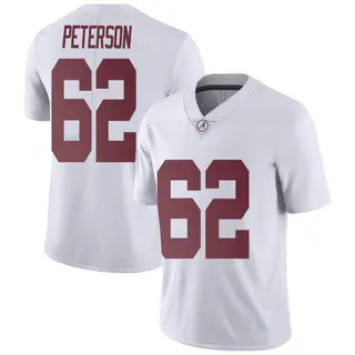 Limited Men's Davis Peterson Alabama Crimson Tide Nike Football College Jersey - White