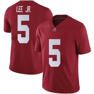 Limited Men's Dijon Lee Jr. Alabama Crimson Tide Nike Crimson Football College Jersey -