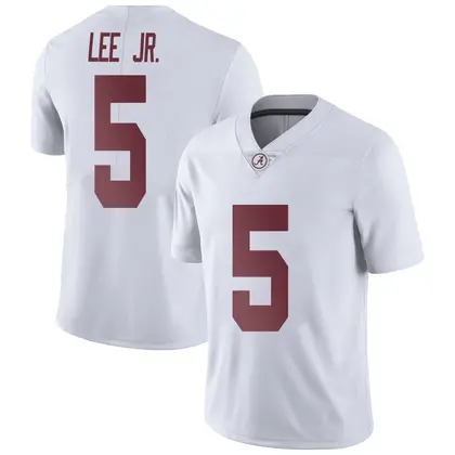 Limited Men's Dijon Lee Jr. Alabama Crimson Tide Football College Jersey - White