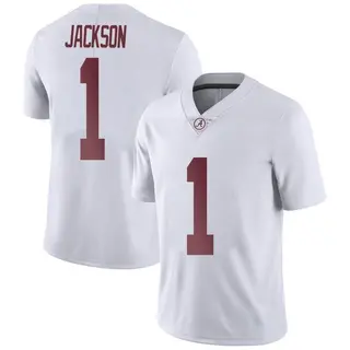 Limited Men's Domani Jackson Alabama Crimson Tide Nike Football College Jersey - White