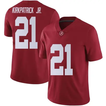 Limited Men's Dre Kirkpatrick Jr. Alabama Crimson Tide Crimson Football College Jersey -