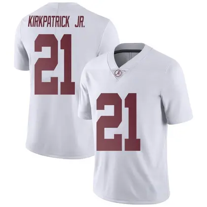 Limited Men's Dre Kirkpatrick Jr. Alabama Crimson Tide Football College Jersey - White