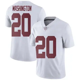 Limited Men's Dre Washington Alabama Crimson Tide Nike Football College Jersey - White