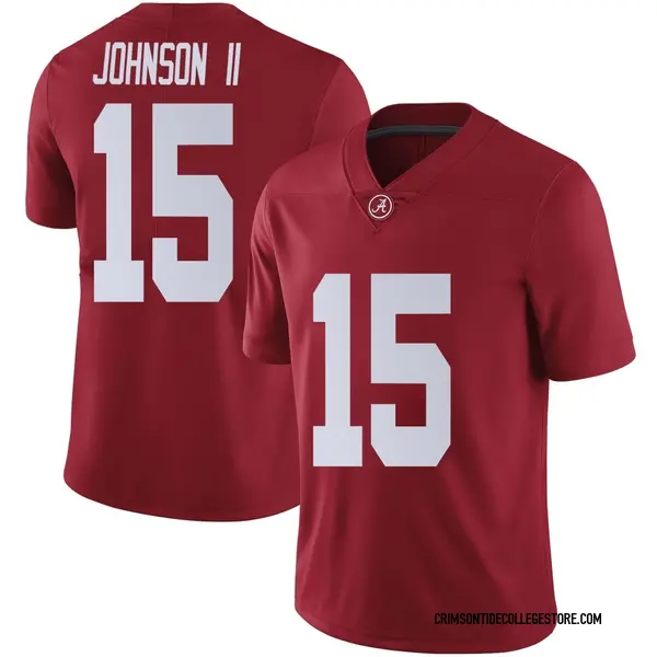 Limited Men's Duke Johnson II Alabama Crimson Tide Nike Crimson Football College Jersey -