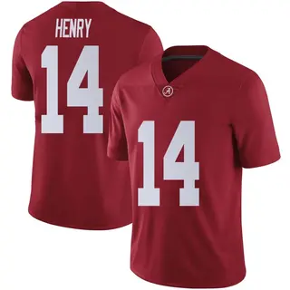 Limited Men's Fatutoa Henry Alabama Crimson Tide Nike Crimson Football College Jersey -
