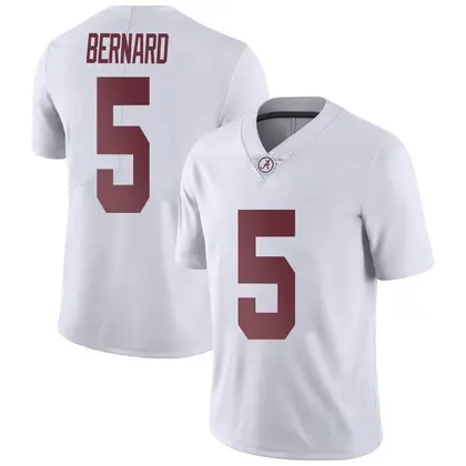 Limited Men's Germie Bernard Alabama Crimson Tide Football College Jersey - White