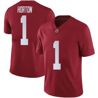 Limited Men's Isaiah Horton Alabama Crimson Tide Nike Crimson Football College Jersey -