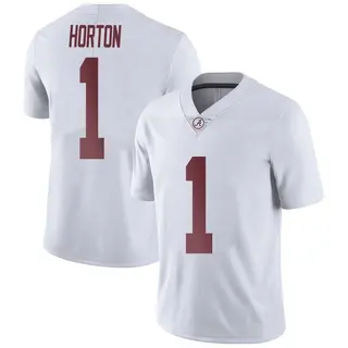 Limited Men's Isaiah Horton Alabama Crimson Tide Nike Football College Jersey - White