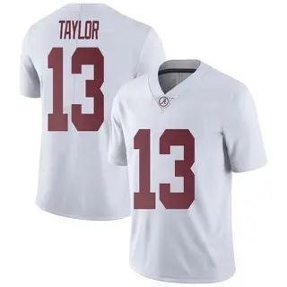 Limited Men's Ivan Taylor Alabama Crimson Tide Nike Football College Jersey - White