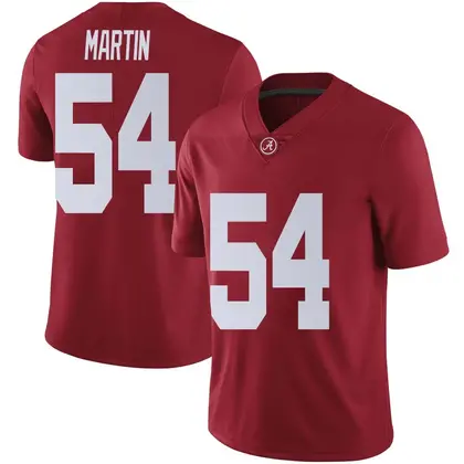 Limited Men's JD Martin Alabama Crimson Tide Crimson Football College Jersey -