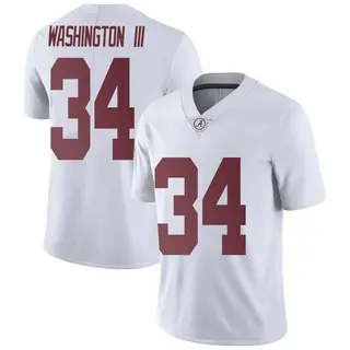 Limited Men's Jessie Washington III Alabama Crimson Tide Nike Football College Jersey - White
