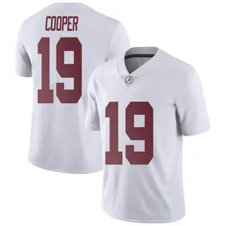 Limited Men's John Cooper Alabama Crimson Tide Nike Football College Jersey - White