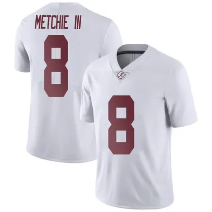 Limited Men's John Metchie III Alabama Crimson Tide Football College Jersey - White