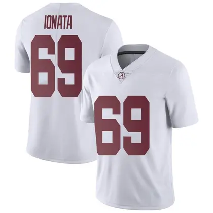Limited Men's Joseph Ionata Alabama Crimson Tide Football College Jersey - White