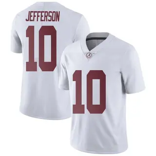 Limited Men's Justin Jefferson Alabama Crimson Tide Nike Football College Jersey - White