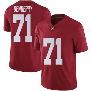 Limited Men's Kam Dewberry Alabama Crimson Tide Nike Crimson Football College Jersey -
